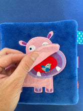Cargar imagen en el visor de la galería, SOFT PEEKABOO BEDTIME BOOK HIPPO