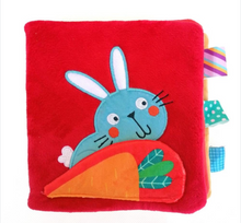 Cargar imagen en el visor de la galería, SOFT PEEKABOO BEDTIME BOOK RABBIT