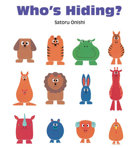 WHO'S HIDING? (BOARD BOOK)